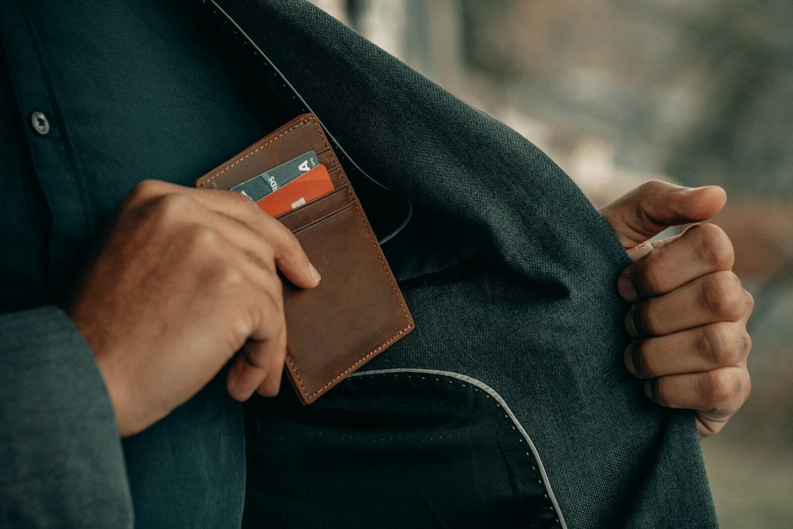 US passport card in a wallet as a low-cost REAL ID alternative