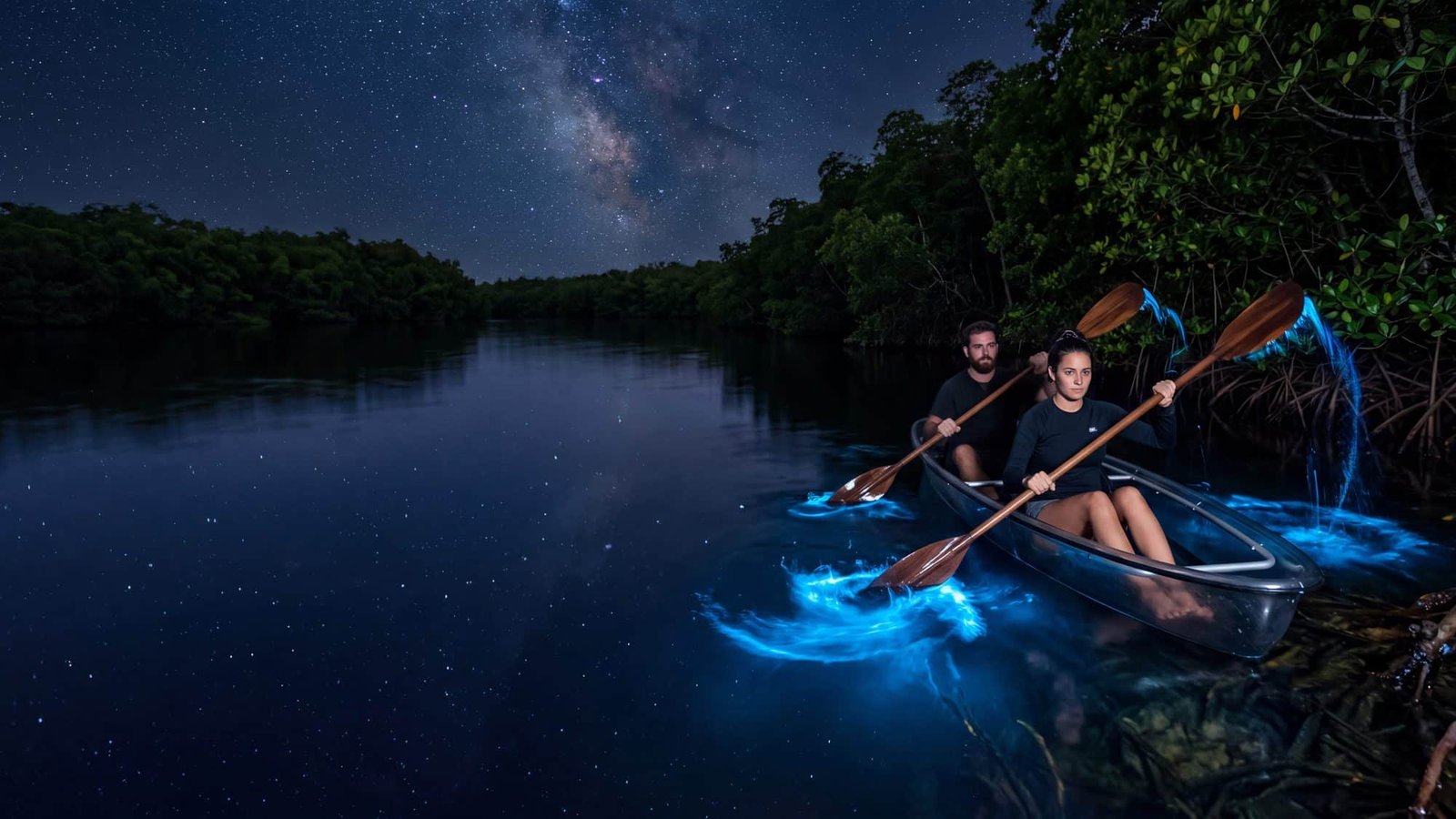 Bioluminescent Bay from San Juan: Kayaking Laguna Grande in Fajardo